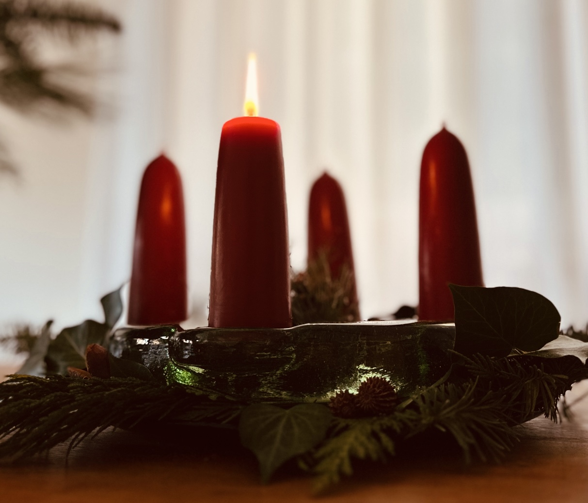 Adventskranz Weihnachten KJPP-NRW